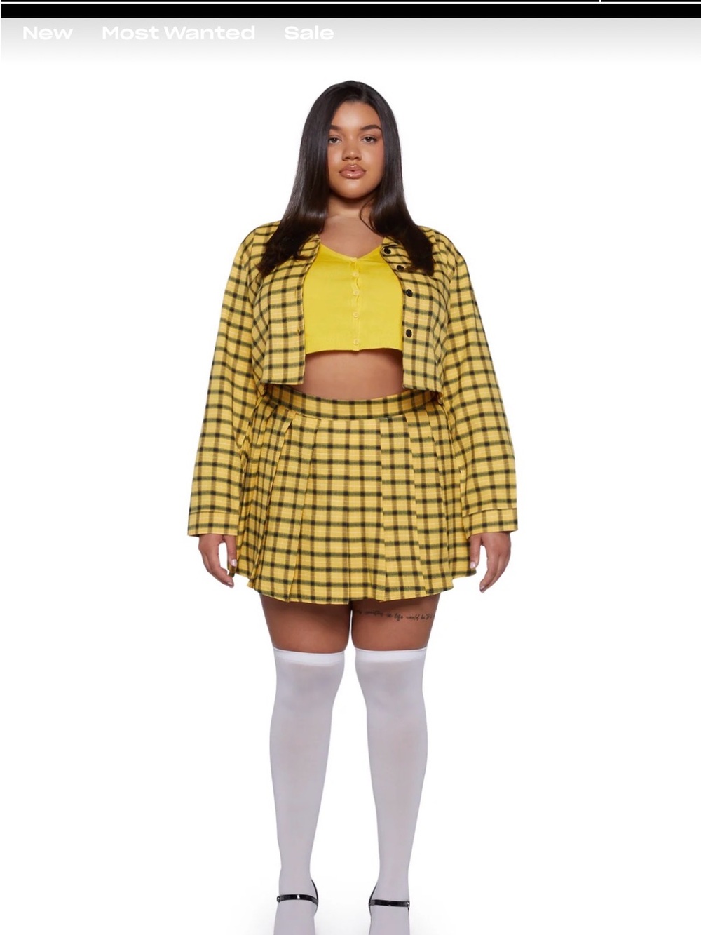 Plus Size Clueless Halloween Costume